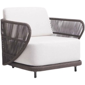Ensemble <span class=keywords><strong>de</strong></span> canapés en rotin <span class=keywords><strong>de</strong></span> style nordique <span class=keywords><strong>de</strong></span> luxe, combinaison <span class=keywords><strong>de</strong></span> meubles <span class=keywords><strong>de</strong></span> patio modernes pour les jardins <span class=keywords><strong>de</strong></span> villas, les terrasses extérieures, les appartements côtiers - Product Image 6