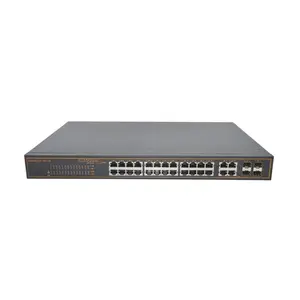 24+4 Ports Gigabit Switch 100-240vac Network Compatible Industrial Poe Switch Ieee802.3af/at Stock 3 Years Switch 2960 24 Tcl /