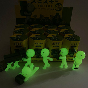 Customizable PVC Glow in Dark <b>Action</b> <b>Figure</b> Toy Cartoon Mystery Box Anime Gift Decoration Model Promotional Gifts - Product Image 1