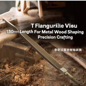 Triangular File Maintenance <b>Tool</b> 150mm Length For Metal Wood Shaping Precision <b>Crafting</b> - Product Image 3