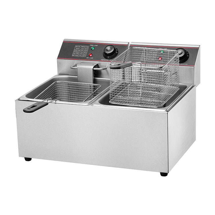 Kitchen Commercial Deep Chips Snack Fryer