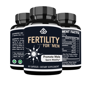 Complément alimentaire OEM Fertilité pour hommes, 60 capsules, favorise la mobilité des spermatozoïdes masculins - Product Image 2