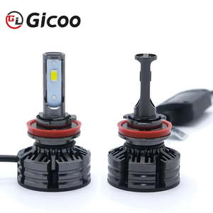 Ampoules de phares LED tricolores 3000k 4300k 6000k avec <span class=keywords><strong>clignotant</strong></span> stroboscopique H4 H7 H11 H1 H3 9005 9005 pour phares antibrouillard - Product Image 4