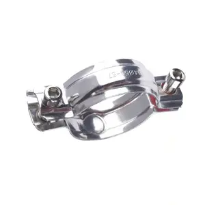 SS304/316L Sanitary Steel Pipe Fitting Pipe Clamp