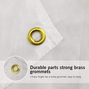 Htpmart 3*5 רגל הדפסה אישית דגל המכללה דגלים פוסטר מצחיק באנר קיר תליית דגל חיצוני עם 4 פליז - Product Image 3