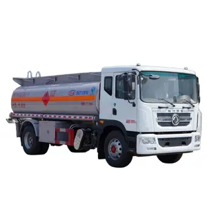 DongFeng dizel/benzin teslimat tankı 4X2 10T yakıt tankeri  satılık