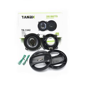 ลำโพงติดรถยนต์ Tanbx Tb-1342 ขนาด 5 นิ้ว แบบโคแอกเชียล กำลังขับสูงสุด 350 วัตต์ ความต้านทาน 4 โอห์ม แบบ 2 ทาง พร้อมตะแกรงและสายไฟ - Product Image 1