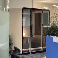 Fabricant professionnel cabine téléphonique de salle de bureau insonorisée pour espace privé musique studio acoustique dosette de réunion