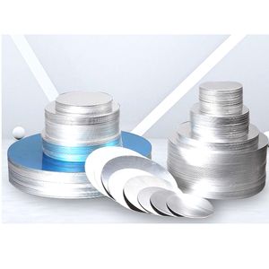 Feuille ronde de cercle en aluminium de découpe de disque en aluminium de prix d'usine moins cher - Product Image 2