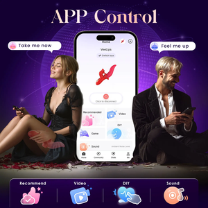 Jouets pour adultes pour femmes : Vibrateur 9 modes, Dildo, Jouet Rose, Lapin pour stimulation du point G et du clitoris, avec fonctions de léchage, de succion, de poussée et de vibration - Product Image 3