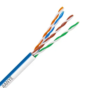 High Quality 0.57mm CCA BC OFC UTP FTP CAT6a 250Mhz1000ft 24awg 4 Twisted Pair Network CAT6 Cable