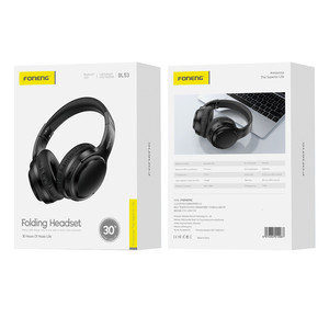 หูฟังไร้สาย Foneng BL53 สำหรับเล่นกีฬา รุ่น 5.3 แบบครอบหู สเตอริโอ พับได้ พร้อมไมโครโฟน รองรับการ์ดหน่วยความจำ สำหรับ Android - Product Image 1
