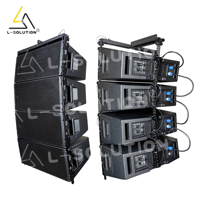 Hot Selling HDL20A Dual 10 Inch Plastic Line Array Speakers Professional Active Speakers Audio Sound System Powered Line Array