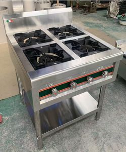 Venta directa de fábrica, estufa de Gas Natural LPG de 4 quemadores comercial de alta calidad, cocina de Hotel, cocina de uso en restaurante - Product Image 5