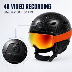 Casco de esquí OEM con Bluetooth, llamadas manos libres, almacenamiento en tarjeta TF, carga tipo C, <span class=keywords><strong>música</strong></span> y llamadas, carcasa de <span class=keywords><strong>PC</strong></span> y cuerpo de EPS X1 - Product Image 1