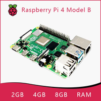 Raspberry Pi 4 Modelo B 2GB 4GB 8GB RAM Quad Core 1.5GHz Placa de Desarrollo para Proyectos Inteligentes Klipper OctoPrint