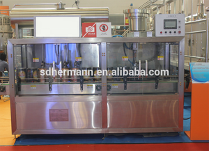 Equipo de barril de doble cabezal eléctrico <span class=keywords><strong>Hermann</strong></span> Suministro directo de fábrica para agua de bebida para vidrio PLC para aplicaciones de cerveza - Product Image 6