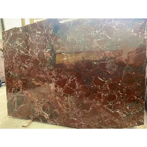 Dalles de marbre naturel Rosso Lepanto polies pour usage intérieur et extérieur moderne : comptoirs, dessus de vanité, panneaux muraux, carreaux de sol, salle à manger - Product Image 5