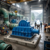 Turbin Air Pelton High Head 100 Kva Energi Bebas PMG