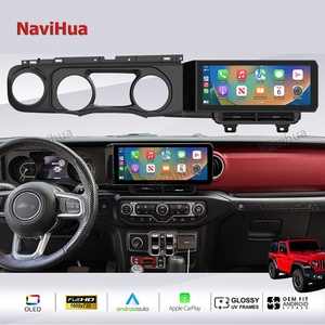 NaviHua 12.3 Inch Multimedia Android Car Radio for Jeep Wrangler JL 2018+ New Upgrade Automotive Carplay Headunit Monitor 4+64 - Product Image 3