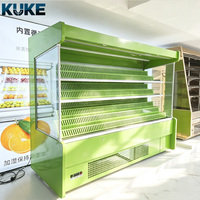 Réfrigérateur de Présentation de Fruits et Légumes à Prix d'Usine, Équipement de Stockage Frigorifique Ouvert pour Légumes