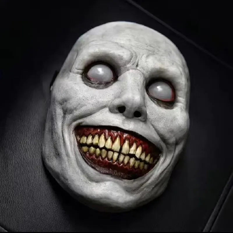 Creepy Halloween Mask Smiling Demons Horror Face Masks The Evil Cosplay Props Party Masquerade Halloween Mask Clothing Accessor