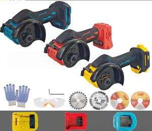 Mini-meuleuse d'angle électrique de 3 pouces, multifonctionnelle pour le commerce extérieur, machine de découpe domestique, portative et sans fil - Product Image 1
