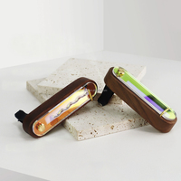 Diffuseur de parfum pour grille d'aération personnalisable avec plaquettes parfumées interchangeables en bois – Citron/Océan/Cologne – Aromathérapie pour grille d'aération