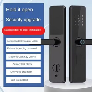Tuya ttlock thông minh Keyless nhập vân tay khóa cửa với xử lý Wifi/<span class=keywords><strong>Bluetooth</strong></span> Khóa cửa kỹ thuật số - Product Image 3