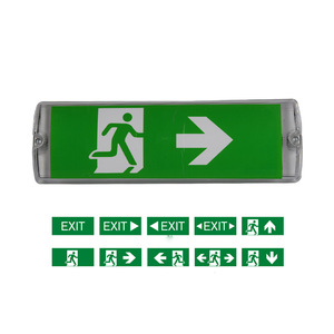 Signalisation lumineuse d'évacuation d'urgence personnalisée pour les centres commerciaux et les supermarchés d'Afrique et d'Asie du Sud-Est, indicateur d'urgence LED à trois fonctions - Product Image 1