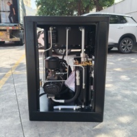 Compresseur d'air industriel silencieux RTTW Chine, 10 CV, 8 bars, PM VFD, monophasé 220 V 60 Hz