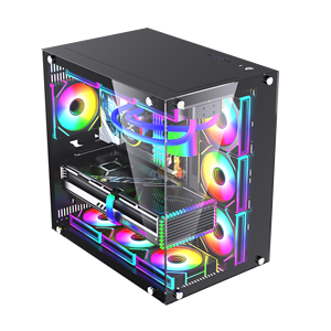 Lovingocool phong cách mới OEM 120mm PC RGB argb Fan chiếu sáng VÔ HẠN 12V chơi game <span class=keywords><strong>CPU</strong></span> mát cho ITX trường hợp máy tính - Product Image 5