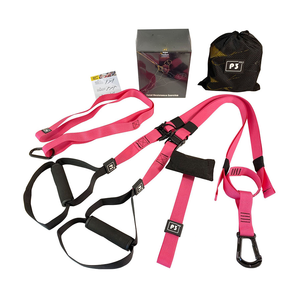 Il <span class=keywords><strong>Kit</strong></span> di <span class=keywords><strong>allenamento</strong></span> <span class=keywords><strong>per</strong></span> la resistenza domestica in Nylon include bracci di estensione <span class=keywords><strong>per</strong></span> ancoraggio della porta e cinghie <span class=keywords><strong>per</strong></span> i piedi avanzate - Product Image 3