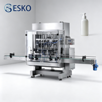 Système de remplissage pneumatique ESKO avec cuve de chauffage et de mélange pour la fabrication de crèmes, onguents, cires et pâtes cosmétiques
