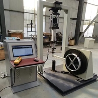 Machine d'essai de fatigue par torsion de roue de moto électronique contrôlée par ordinateur Yisite, couple max. 3000 N.m, précision 1 %, en alliage