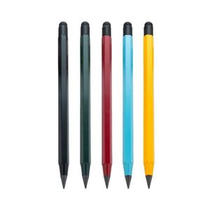 Crayon d'écriture hexagonal en métal personnalisé avec logo, écran tactile, sans aiguiseur, pour étudiants, correction de la posture - Product Image 1