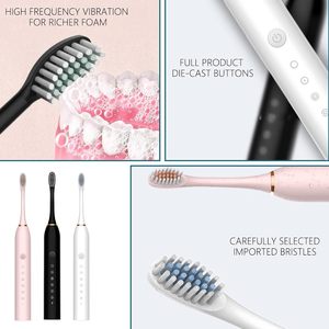 Travel Electric Sonic Toothbrush Electrical Brush Brosse a Dent with PRESSURE SENSOR Technology - Product Image 4