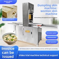Máquina Automática de Control Numérico para Envolturas de Dumplings y Wontons, Directo de Fábrica, Capacidad de 350 kg/h, Personalizable