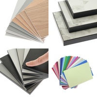 Comptoir de cuisine Dessus de table à manger Panneaux de façade en HPL Panneau ignifuge Panneau stratifié compact en HPL