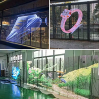 Camion publicitaire LED transparent HD couleur pour affichage extérieur, événements, centres commerciaux, ascenseurs, magasins de détail