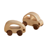 Jouets en bois, voitures, animaux, éléphant, voiture à pousser vintage, jouet Montessori pour tout-petits