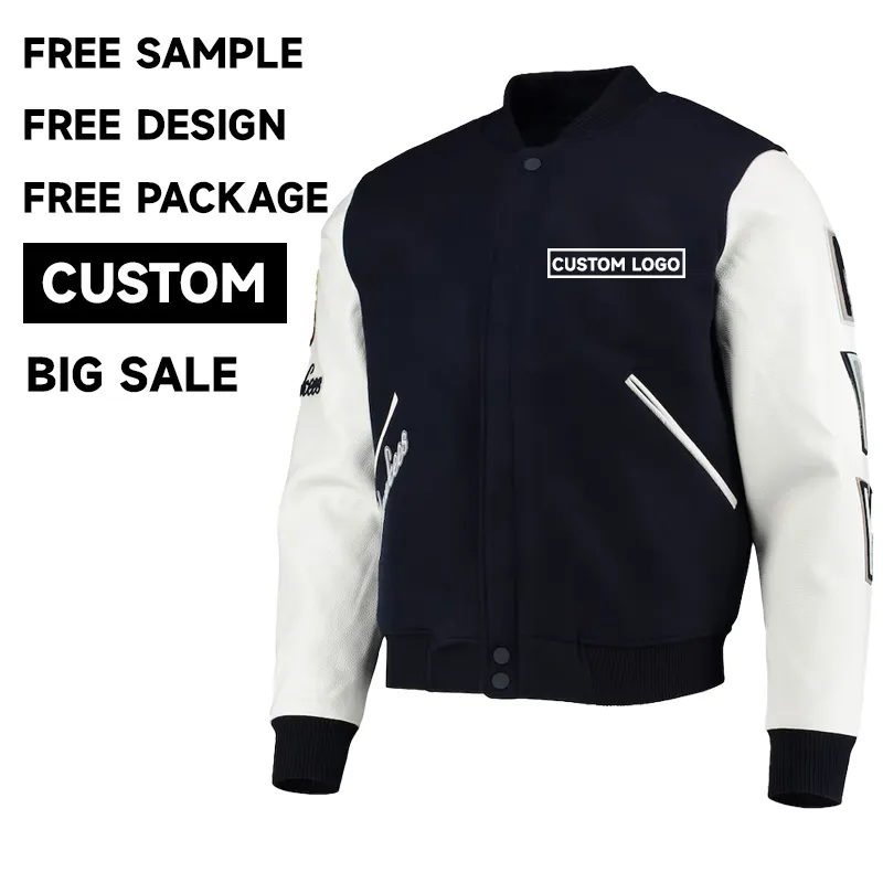 남성 패션 레더맨 대표팀 재킷 남성용 캐주얼 슬림핏 폭격기 야구 자켓