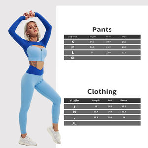 ملابس رياضية نسائية بالجملة، بدلة تمارين رياضية للفتيات، طقم يوجا نسائي مخصص حسب الطلب - Product Image 6