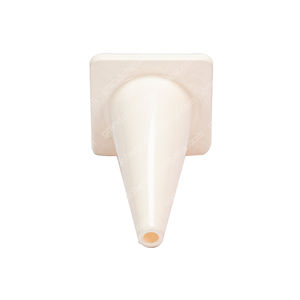 Cono de Tráfico de <span class=keywords><strong>PVC</strong></span> <span class=keywords><strong>Mini</strong></span>, Color Blanco - Product Image 3