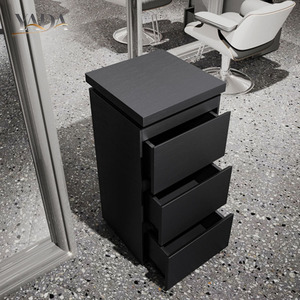 Carrello da Salone in Acciaio Inossidabile con 5 Cassetti e Ruote Bloccabili - Carrello Mobile per Estetisti e Barbieri - Product Image 4