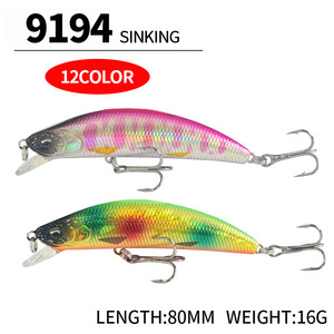 เหยื่อปลอม WildTrek 8 ซม. 16 กรัม แบบจมน้ำ ABS สำหรับตีไก<span class=keywords><strong>ล</strong></span>พิเศษ มี 12 สี สำหรับตก<span class=keywords><strong>ปลา</strong></span>แบส <span class=keywords><strong>ปลา</strong></span><span class=keywords><strong>เท</strong></span>ราต์ <span class=keywords><strong>ปลา</strong></span>ไพค์ <span class=keywords><strong>ปลา</strong></span><span class=keywords><strong>ด</strong></span>ุก และป<span class=keywords><strong>ล</strong></span>ากระโทง - Product Image 2