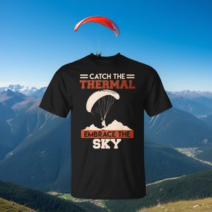 Camiseta Paraglider Catch The Thermal Embrace The Sky - Product Image 3