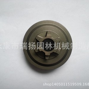 Poulie pour tronçonneuse, disque passif en fonte, pièce de machine agricole - Product Image 1