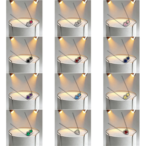 <span class=keywords><strong>Collar</strong></span> con Colgante <span class=keywords><strong>de</strong></span> Plata S925 al por Mayor, Serie Amor, para Compromiso y Boda, con Circonita Regalo Perfecto para Novia - Product Image 2