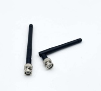 Antenne LoRa/LPWAN externe WiFi 2,4 GHz 315 MHz 433 MHz 868 MHz 915 MHz, tige en caoutchouc mobile, connecteur BNC mâle, 3 dBi, verticale, 50 W